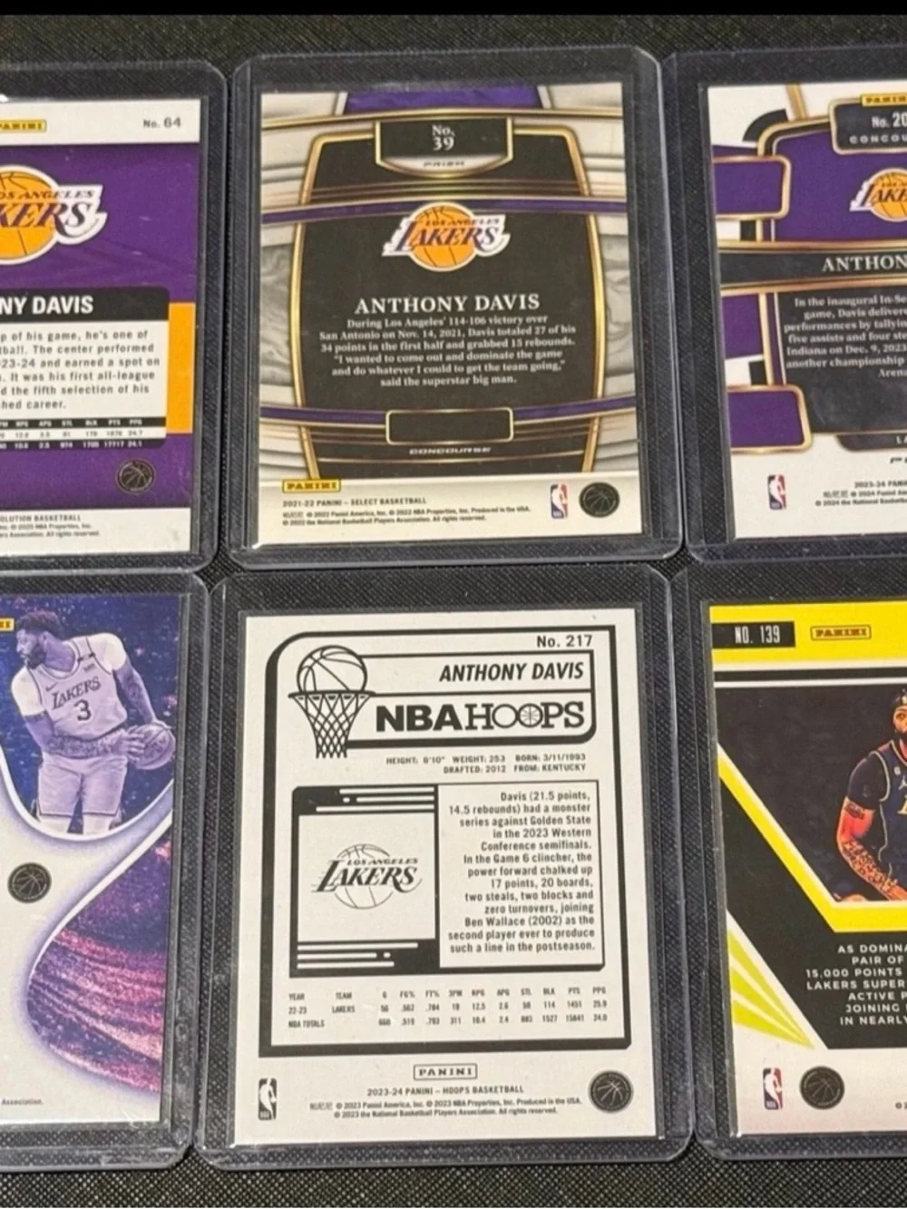 Anthony Davis lot of 18 one numbered - Picture 9 of 11